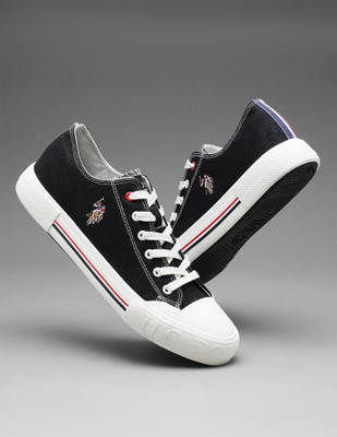U.S. POLO ASSN. Sneakers For Men(Black , 8)