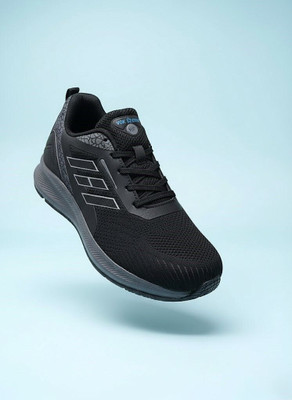 Vokstar Men’s Casual Mesh Shoes for Men Lightweight Breathable Comfort Running Shoes For Men(Black , 10)