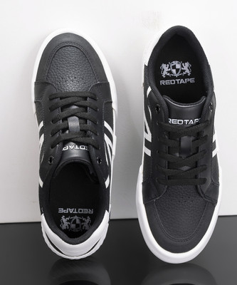 RED TAPE Casual Sneaker Shoes for Women | Soft Cushioned Insole Sneakers For Women(Black , 3)