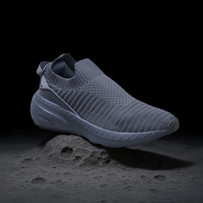 Neemans Begin Walk Trek: Slip-On Sneakers with RapidCruise™ Comfort for City Adventures Sneakers For Men(Grey , 9)