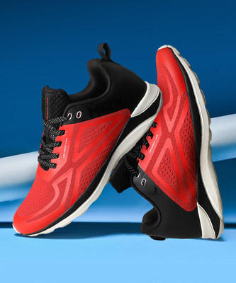 HRX by Hrithik Roshan Metagrip V2.0 Running Shoes For Men(Red , 9)