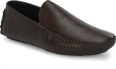 Azzaro Black Loafers For Men(Brown , 8)