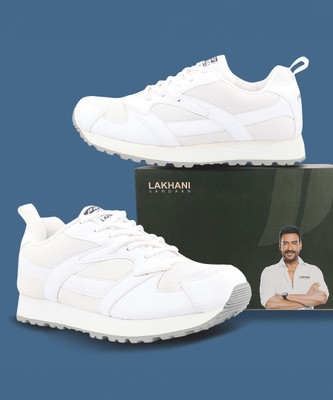 Lakhani Vardaan Comfortable, Light Weight & AntiSlip Casuals Outdoors For Men(White , 10)