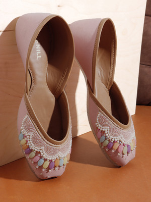 Denill Bellies For Women(Pink , 3)