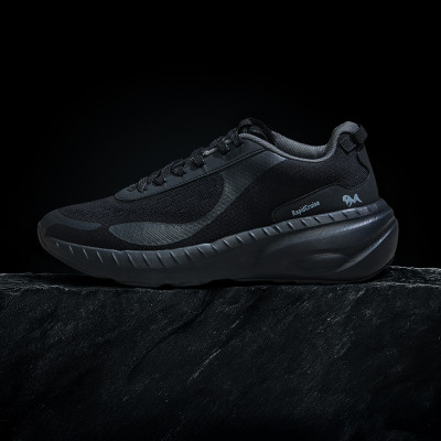 Neemans Begin Walk Prime | Cushioned, Breathable Walking Shoes Sneakers For Men(Black , 11)
