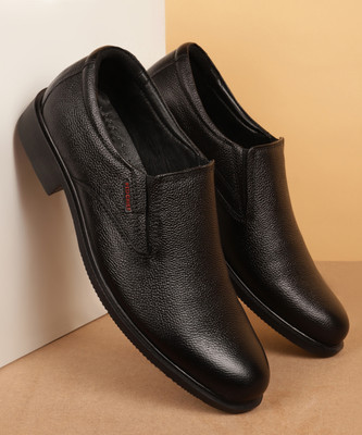 RED CHIEF RC3502 001 Slip On For Men(Black , 9 UK/India)