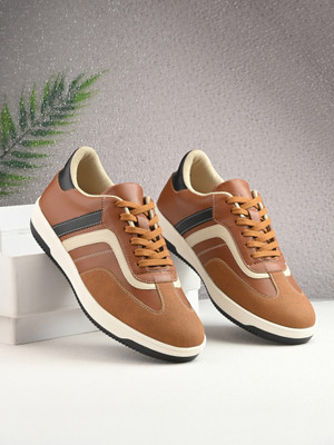 Roadster Sneakers For Men(Tan , 9)