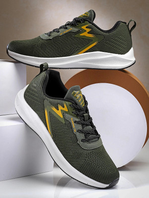 asian Gym,Sports,Walking,Stylish with Extra Comfort Running Shoes RAFTAAR-06 Running Shoes For Men(Olive , 6)