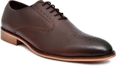 HUNKY STYLE Lace Up For Men(Brown , 11)