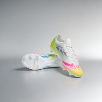 ANZA 555 Football Shoes For Men(White , 7)