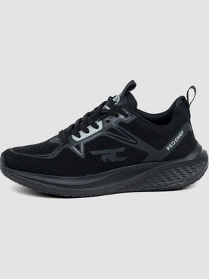 RED CHIEF QuantumX Stylish Lace-Up Running Shoes Casuals For Men(Black , 9)
