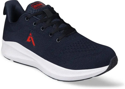 action Athleo ATG-496 Comfortable Lightweight Breathable Sports Lace-Up Running Shoes For Men(Multicolor , 9)