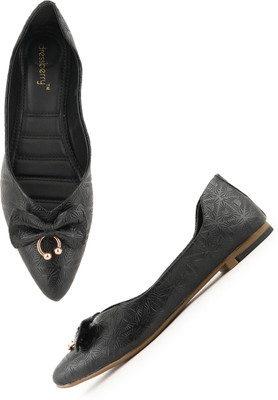 Dressberry Bellies For Women(Black , 4)