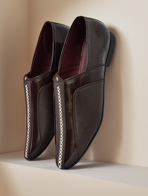 ROKSON Loafers For Men(Brown , 8)