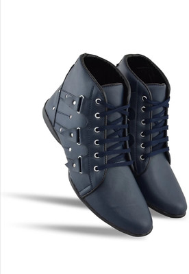 LAXSHMI TRADERS Boots For Men(Navy , 10)
