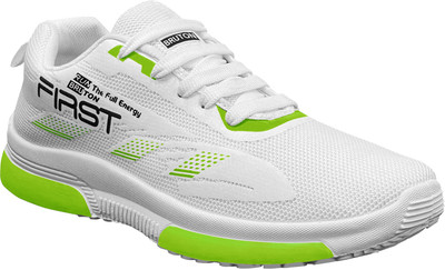 BRUTON Combo of 2 Pack Running Shoes For Men(White, Grey , 6)