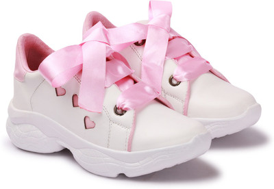 Antox Introduces Crazy New Series of Elegant Women's Casual Sneakers and Cozy Sneakers For Women(Pink , 5)