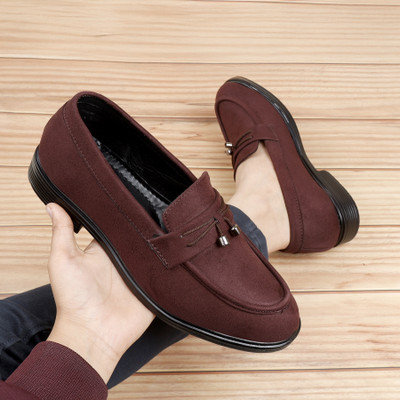 ROCKFIELD Loafers For Men(Brown , 10)