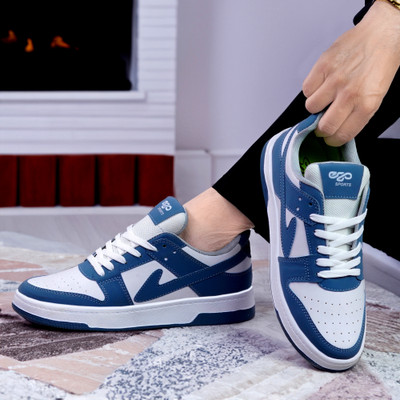 Nvenzo Rich Design Decent Look Ultralightweight classy sneakers for men Sneakers For Men(Blue , 6)