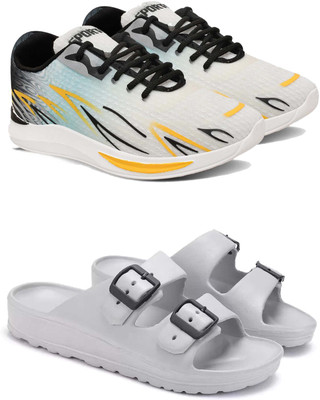 ABN Men's Lightweight Running Shoes – Comfortable, Stylish Casual Shoes for Walking Casuals For Men(Multicolor , 8)