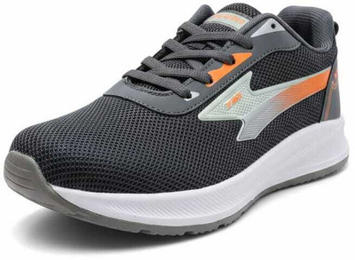 Traqon Running Shoes for Men | Cushion Shoes for Men | Trending Shoes for Men Running Shoes For Men(Grey , 9)