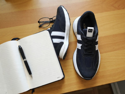 PAKSHULA Men’s Running Sports Shoes | Lightweight & Breathable Design Sneakers For Men(Black , 9)