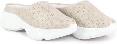 FAUSTO Loafers For Women(Beige , 6)