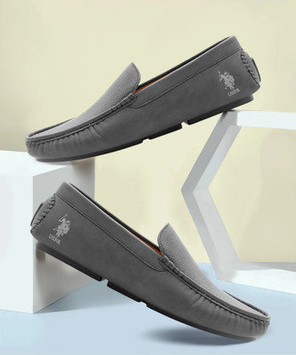 U.S. POLO ASSN. COLIN 5.0 Driving Shoes For Men(Grey , 9)