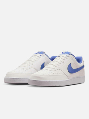 NIKE Court Vision Low Premium Sneakers For Men(White , 6)