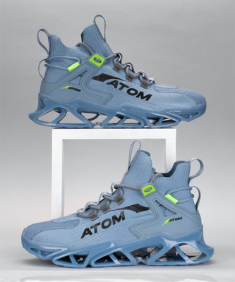 ATOM Hollow Man Sneakers For Men(Blue , 8)