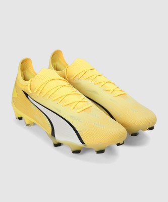 PUMA ULTRA ULTIMATE FG/AG Football Shoes For Men(Yellow)