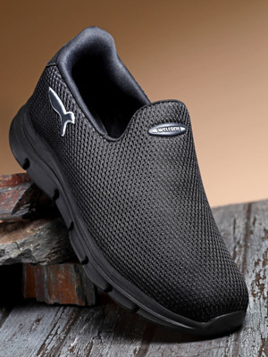 WELCOME Comfortable Outdoor Walking Shoes For Men(Black , 10)