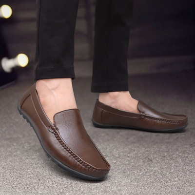 Evolite Loafers For Men(Brown , 9)