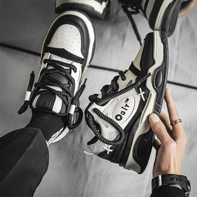 WUGATTI OGIY RETRO SHOES HIGH PREMIUM QUALITY Sneakers For Men(White , 10)