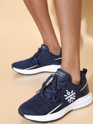 Cult Windblazer Running Shoes, Engineered Upper Mesh, Breathable Running Shoes For Men(Navy , 9)