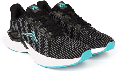 JQR BALANCE Sports shoes, Walking, Lightweight, Trekking, Stylish Running Shoes For Men(Black, Blue , 9)