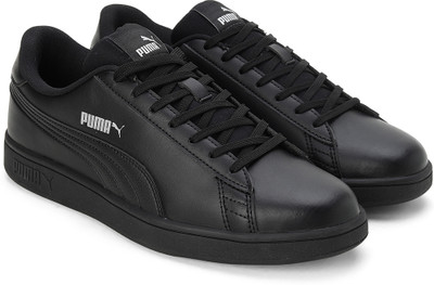 PUMA Smashic Sneakers For Men(Black , 7)