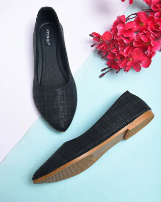 PIYARI Bellies For Women(Black , 7)