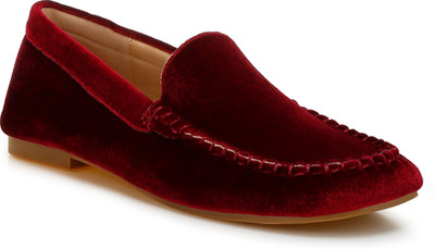 Rag & Co RCSH5122_BURGUNDY Loafers For Women(Red , 6)