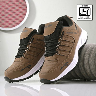 Birde Premium Comfortable Regular Wear Walking Shoes For Men(Brown , 6)