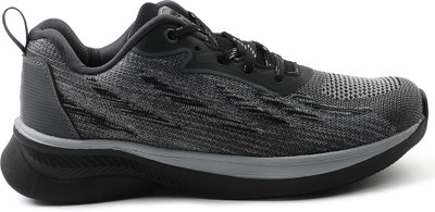 LIBERTY Leap7x MANTIS Sports Lacing Shoes With EVA | Lightweight and Comfortable Outsole Running Shoes For Women(Black , 6)