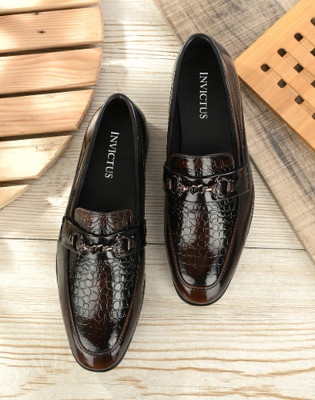 INVICTUS Formal Derby For Men(Brown , 8)