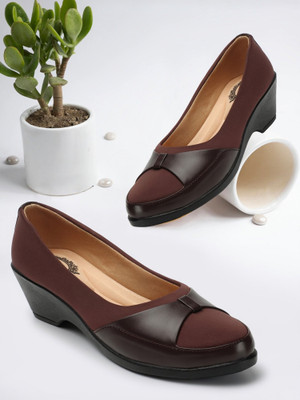 Denill Bellies For Women(Brown , 6)