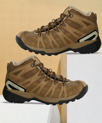 WOODLAND Boots For Men(Camel , 8)