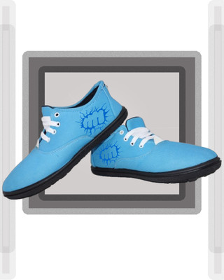 Kenamin Stylish Casual Shoes for Men and kids Casuals For Men(Blue, Blue , 6)