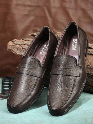 HERE&NOW For Men(Brown , 8)