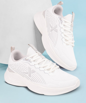 Xtep Comfort Run Running Shoes For Men(White , 10)