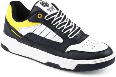 bacca bucci Downtown Dynamo Low-Top Sneakers For Men(Black , 12)
