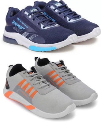 ANGO TY-FIRST BLUE_HEROO GREY Outdoors For Men(Blue , 9)