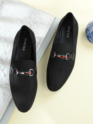 INVICTUS Loafers For Men(Black)